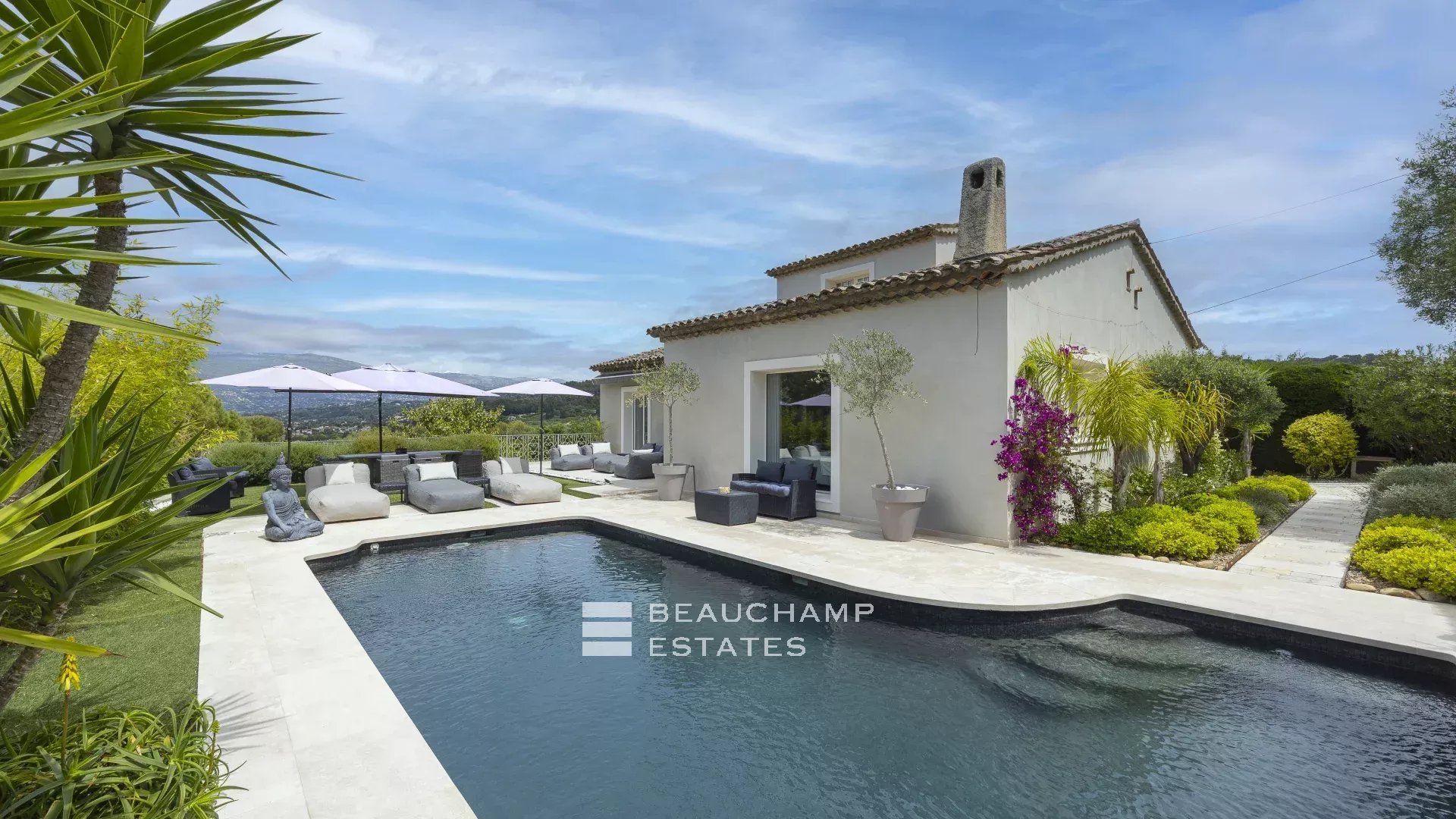 Villa moderne 5 chambres avec vue colline - Mougins