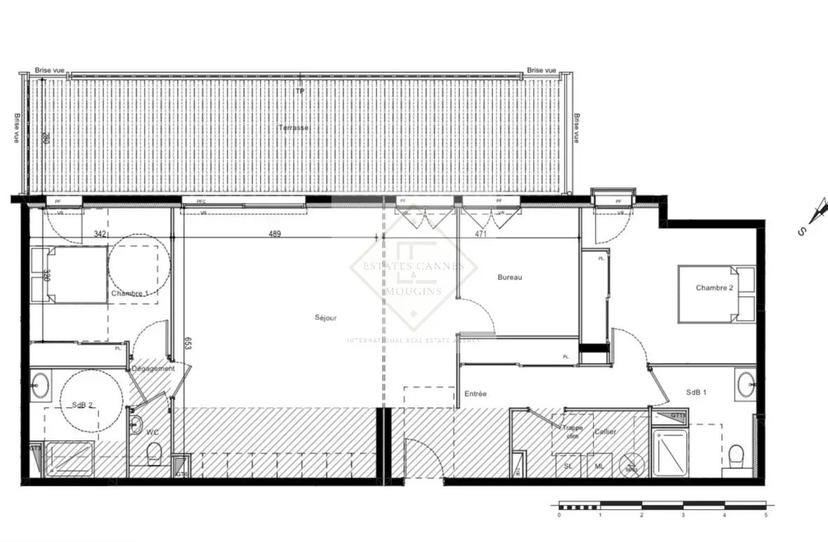 Superbe appartement neuf en dernier étage à Boulouris