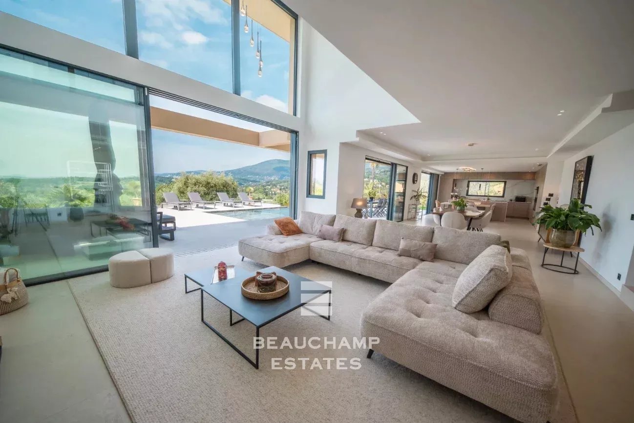 Villa Contemporaine 5 chambres vue dégagée - Opio