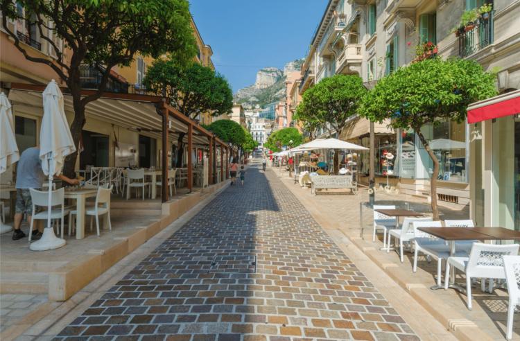 Appartement rénové dans un immeuble moderne au cœur de la Condamine