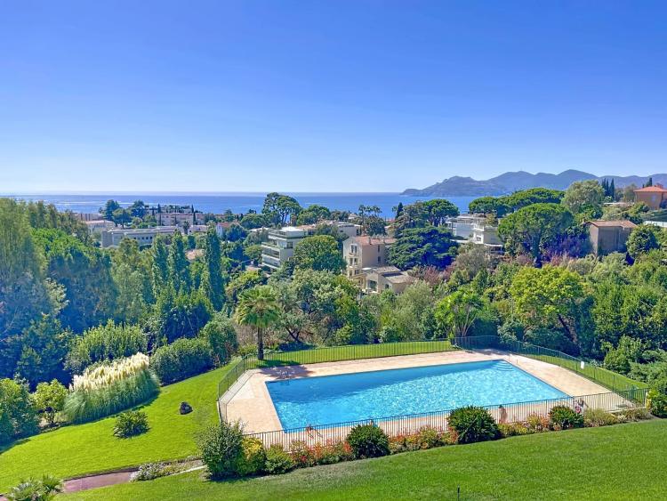 CANNES - CROIX DES GARDES - VUE MER