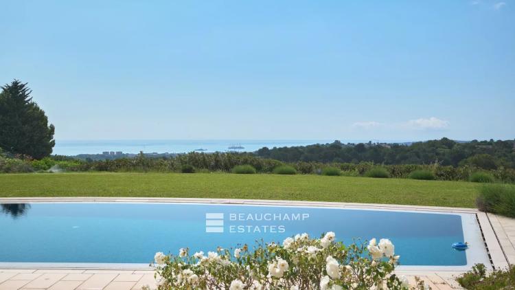 Propriété de charme 5 chambres avec vue mer  - Biot