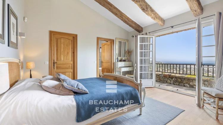 Villa provençale 5 chambres avec vue mer panoramique - Mougins