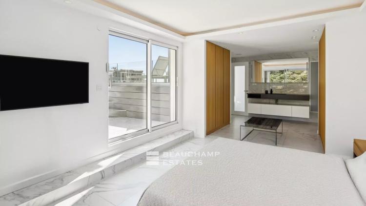 Penthouse avec vue mer panoramique