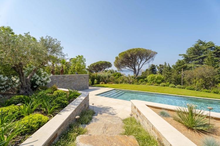 Villa neuve vue mer, Centre de Sainte-Maxime