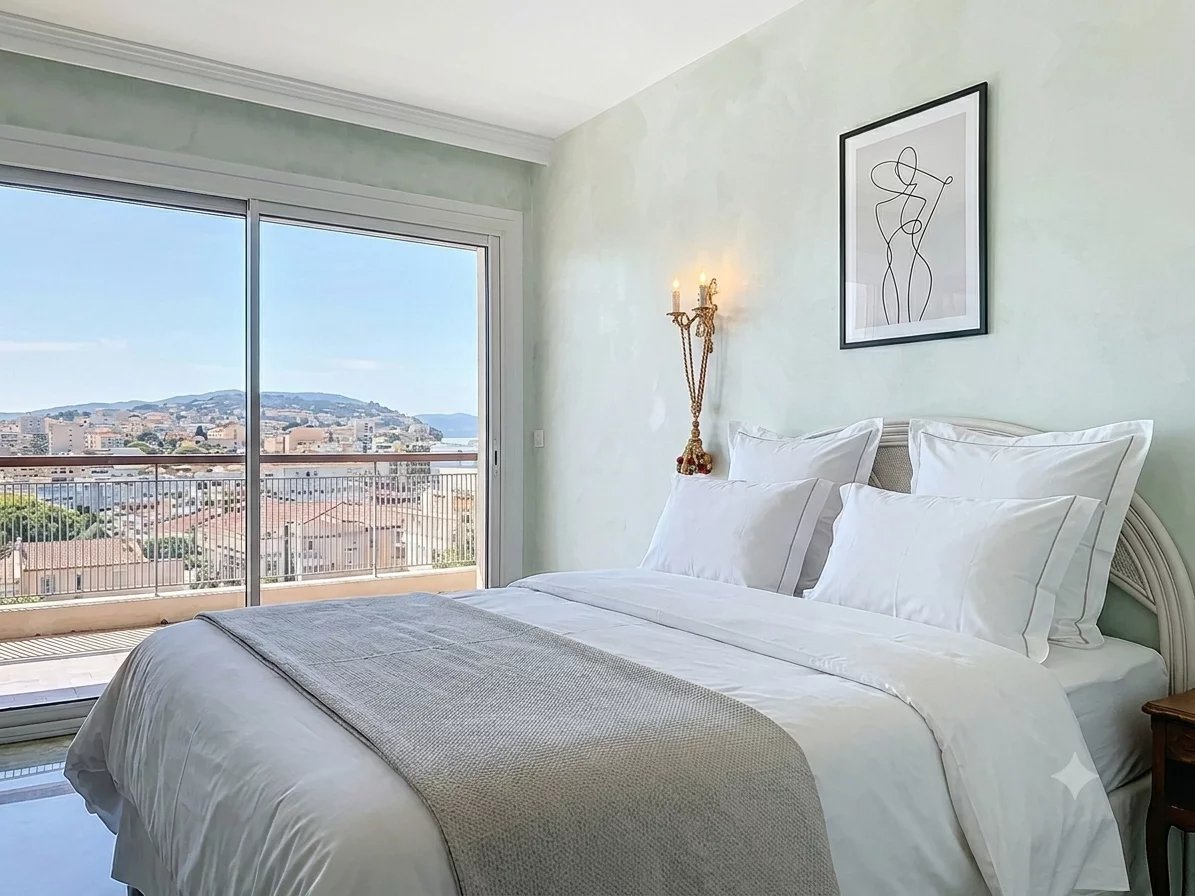 VENTE APPARTEMENT 3/4P VUE MER CANNES - MONFLEURY - GALLIA