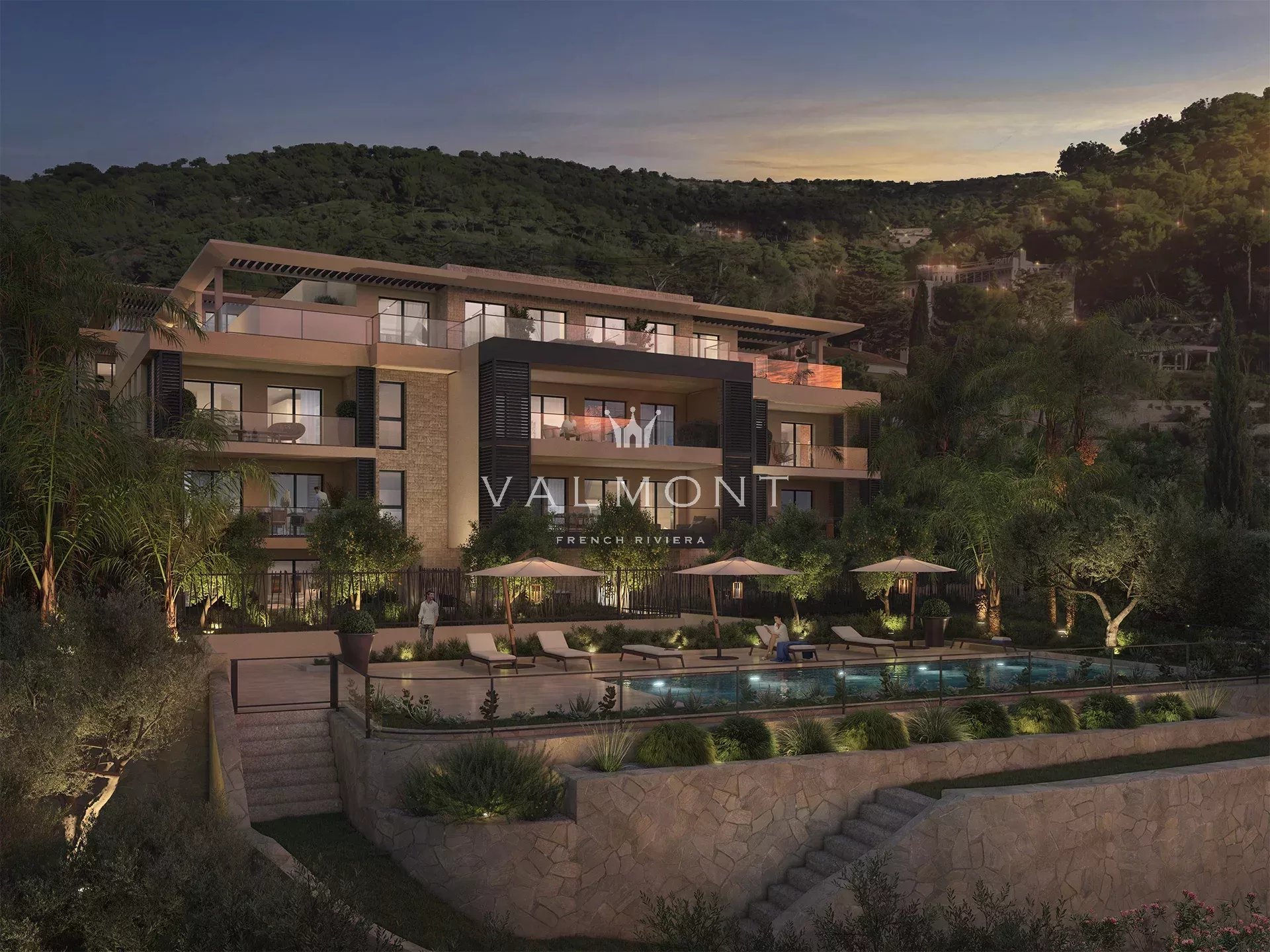 Appartement luxueux 3 pièces vue mer