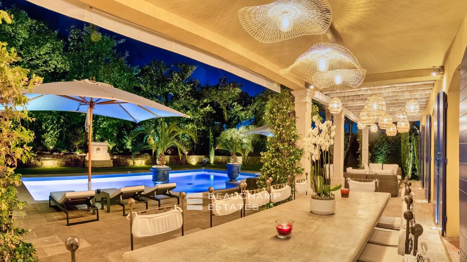 Elégante Bastide provençale de 6 chambres située à pied de la plage et du village