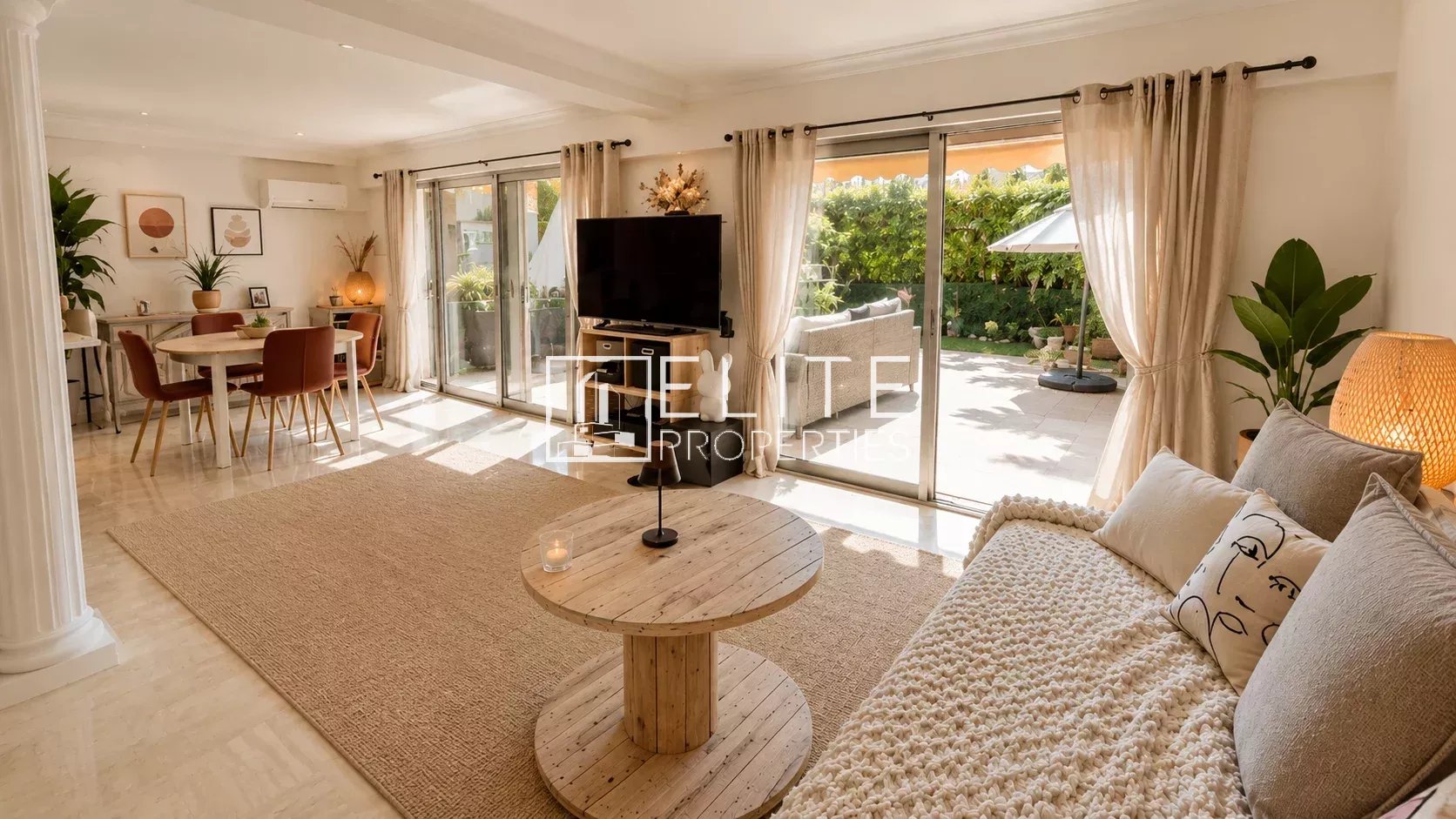 Duplex 87m2 - Jardin + garage + caves