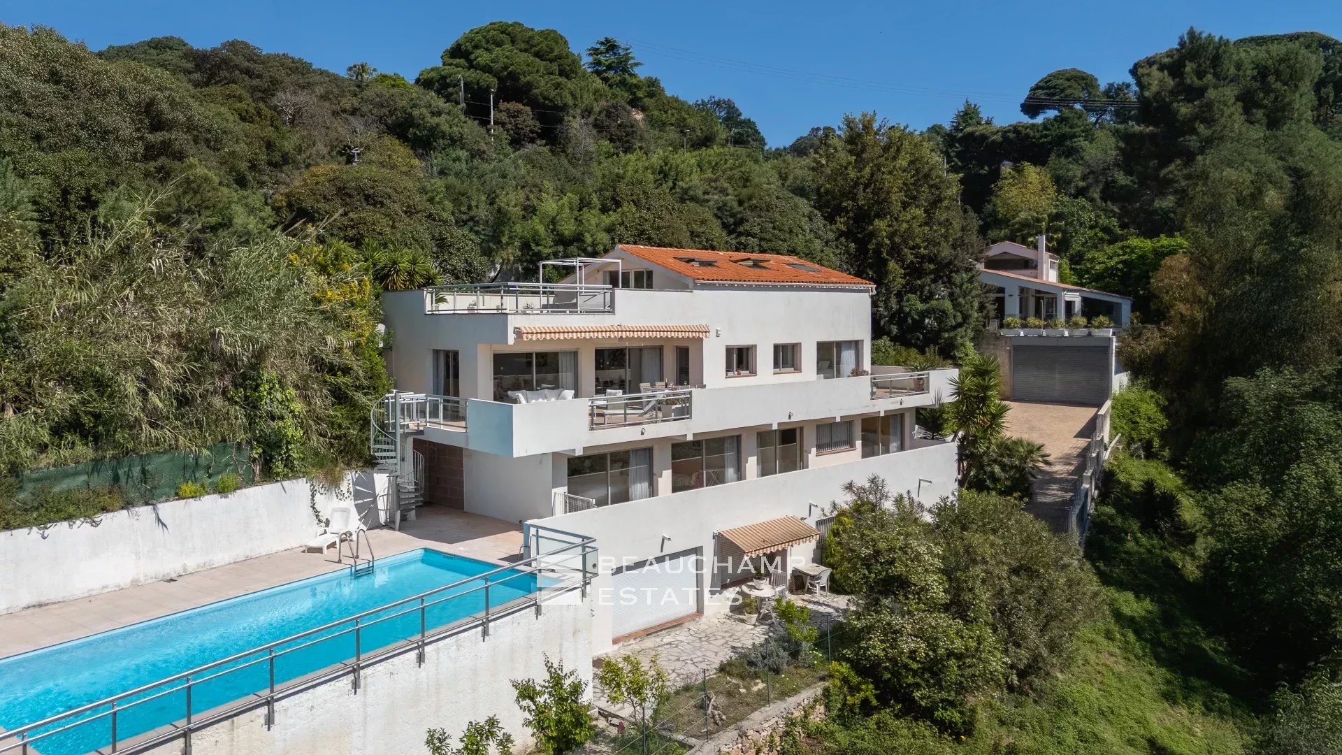 Cannes - Villa contemporaine Vue mer