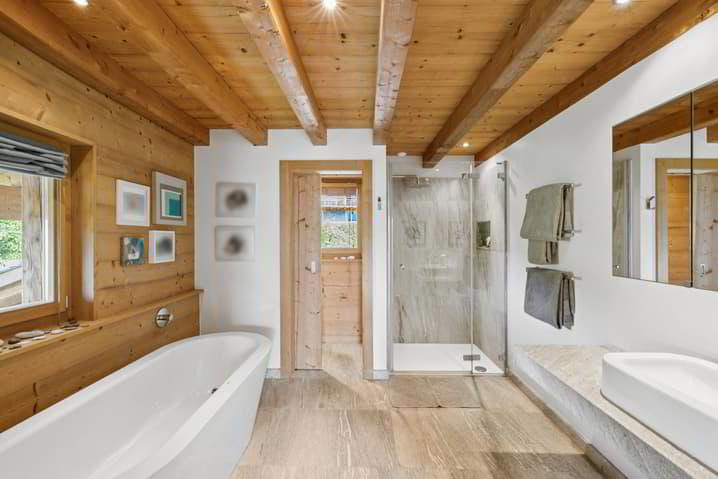 Elegantes Familienchalet mit Panoramablick & Terrassengarten