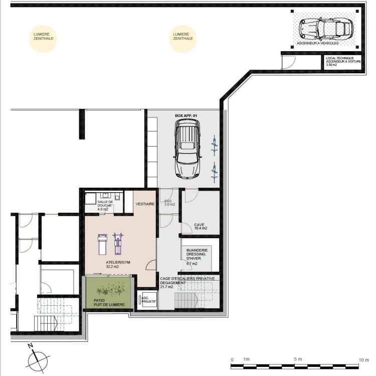 Élégant duplex neuf de 6.5 pièces au cœur de Genève
