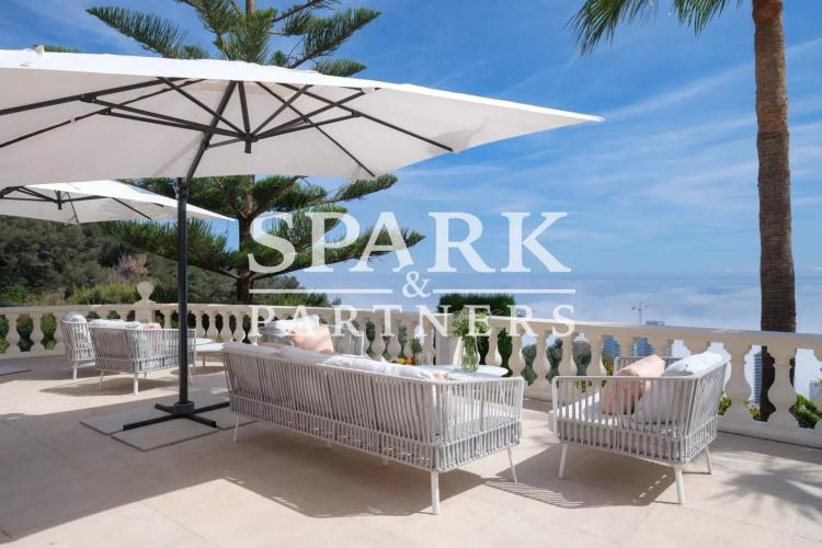 Roquebrune Cap Martin - Splendide villa avec vue mer panoramique