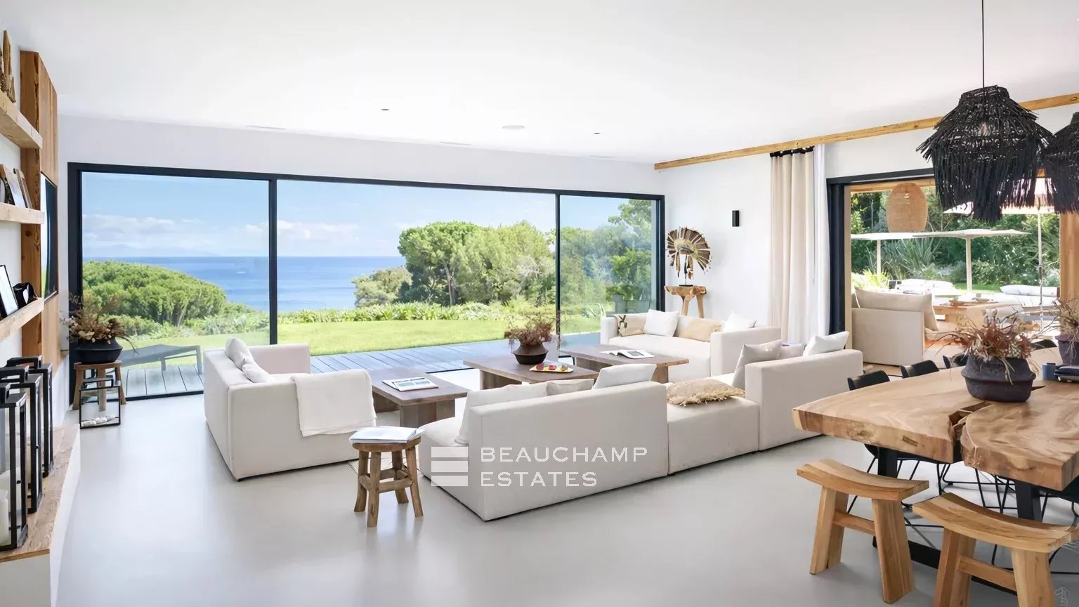 Saint-Tropez Les parcs - Propriété prestigieuse avec accès direct à la mer