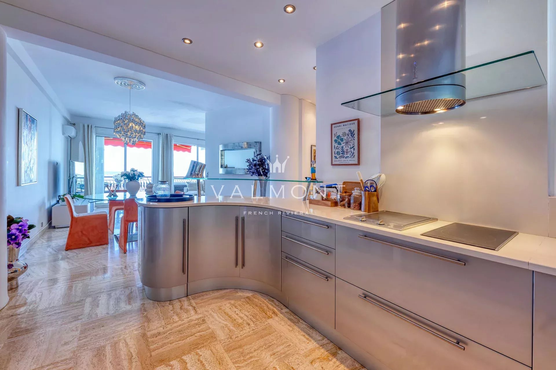 Appartement avec vue mer panoramique