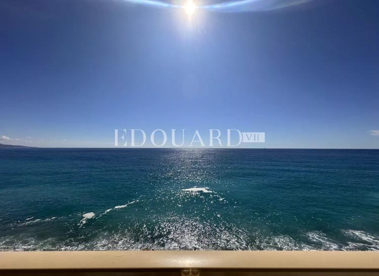 Trois pièces avec terrasse, magnifique vue mer panoramique et double garage