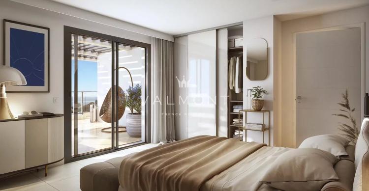 Appartement luxueux 3 pièces vue mer