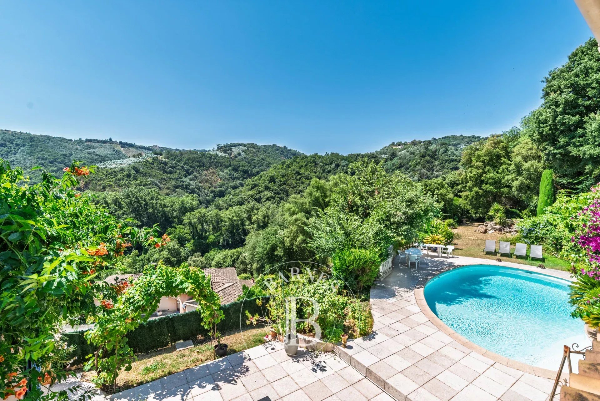 Auribeau-sur-Siagne - Charmante villa - Vue Tanneron - 5 chambres