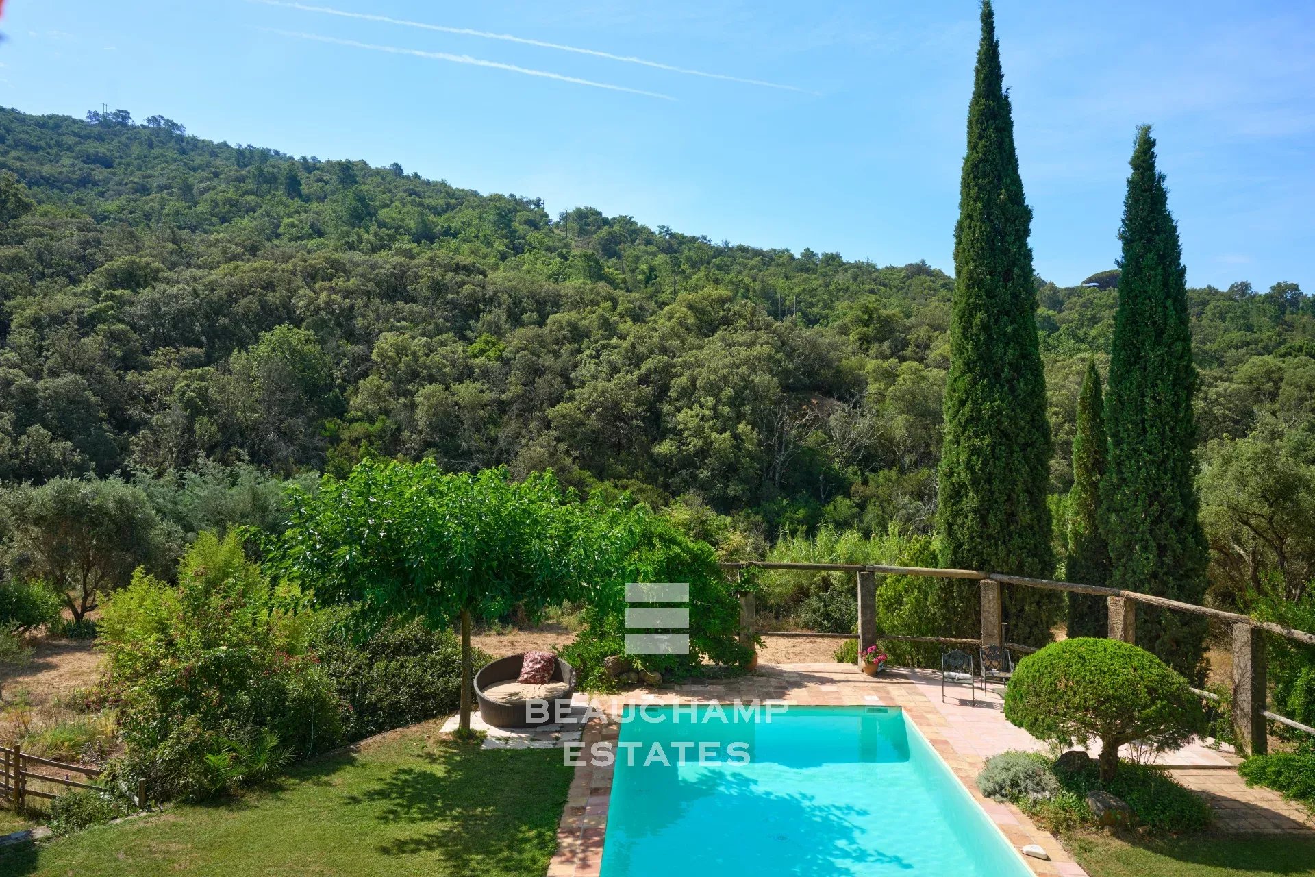 Propriété en pierre 9 chambres avec piscine et vue panoramique - La Garde-Freinet