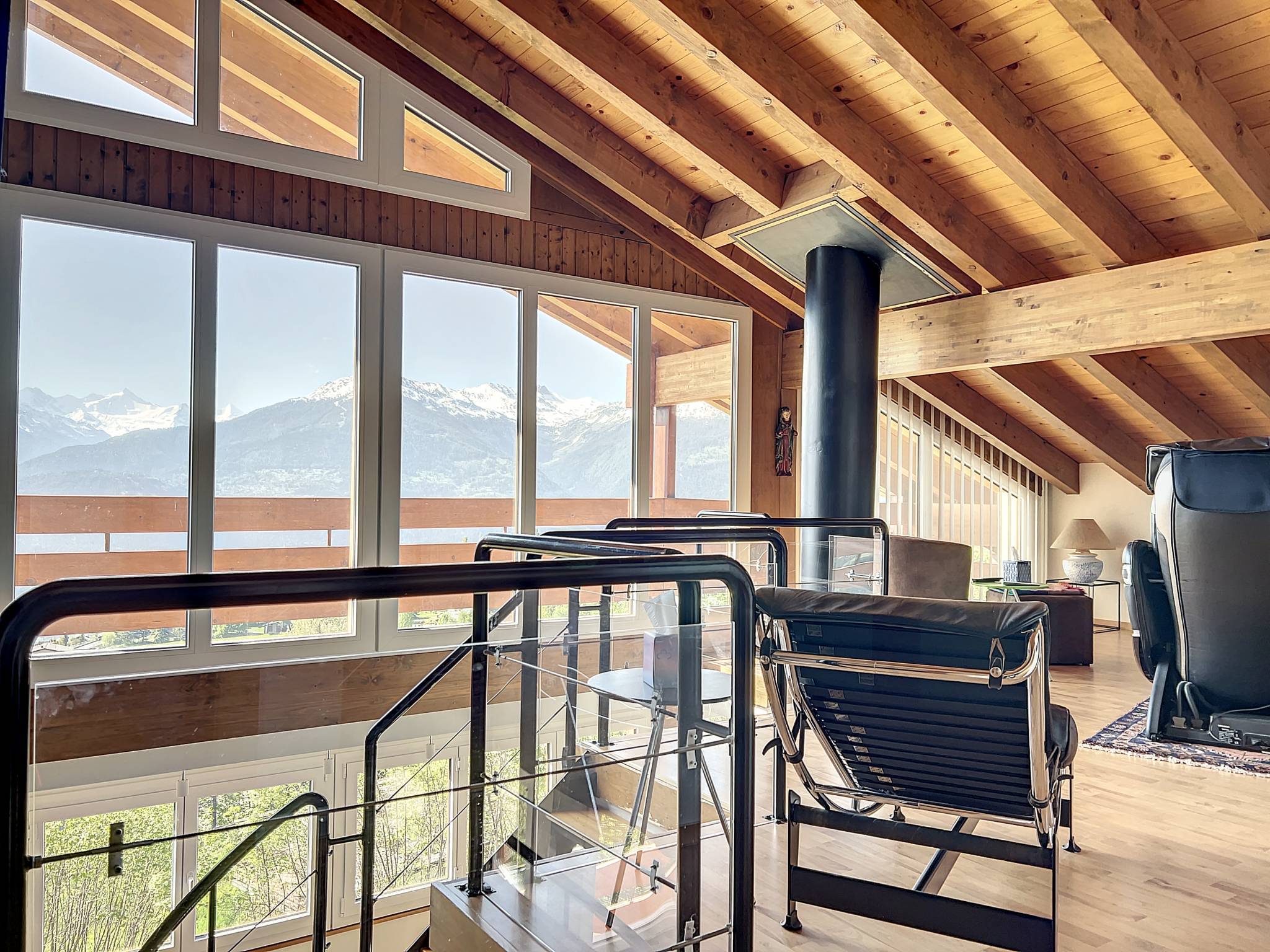 Très beau chalet familial avec vue panoramique