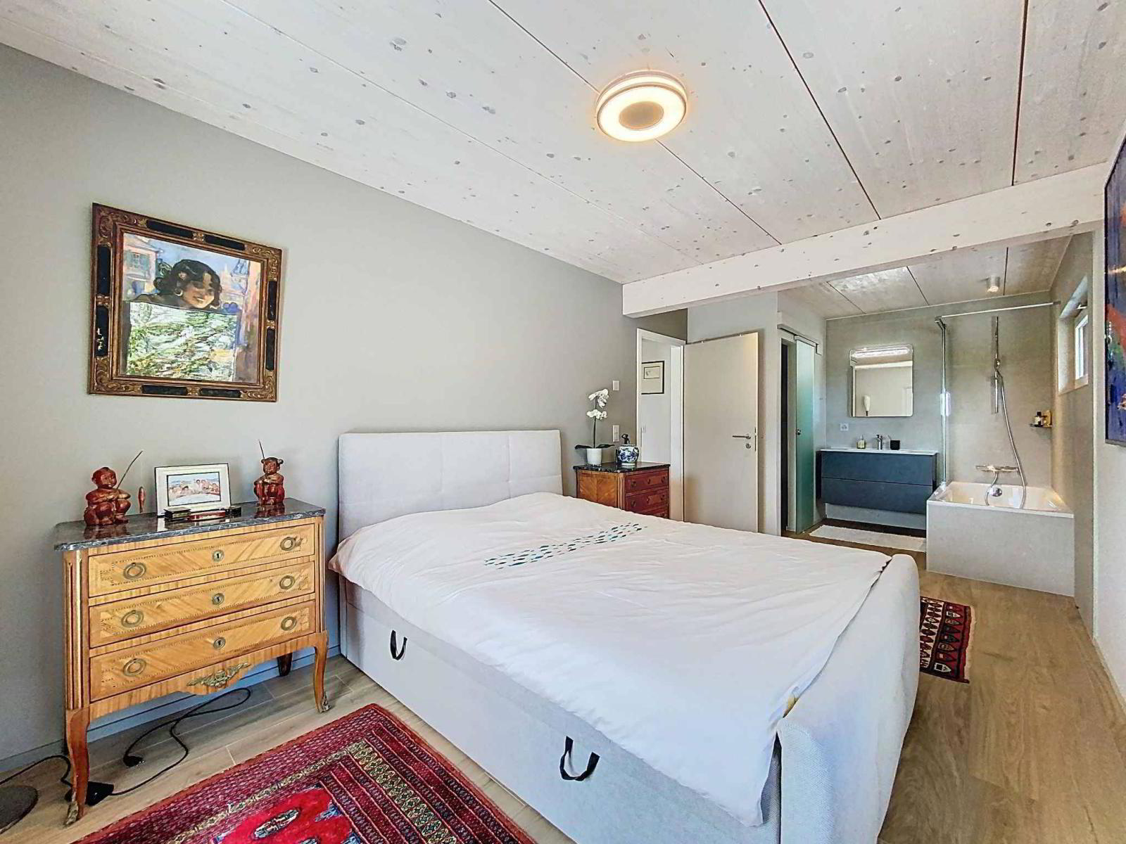 Magnifique Villa contemporaine neuve avec vue panoramique sur le lac et les Alpes