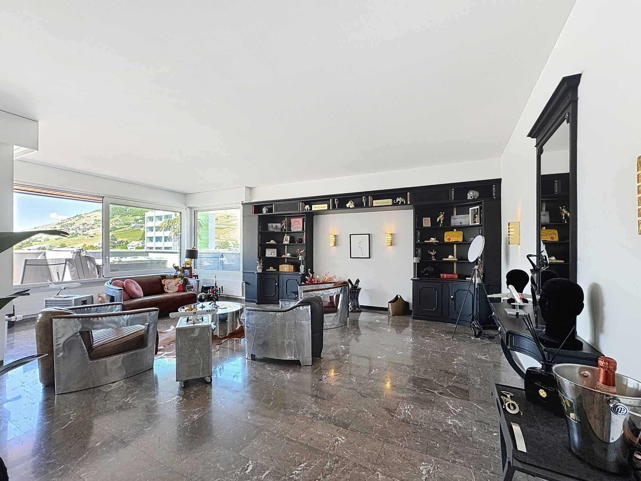 Attique duplex avec terrasse panoramique-Résidence secondaire 