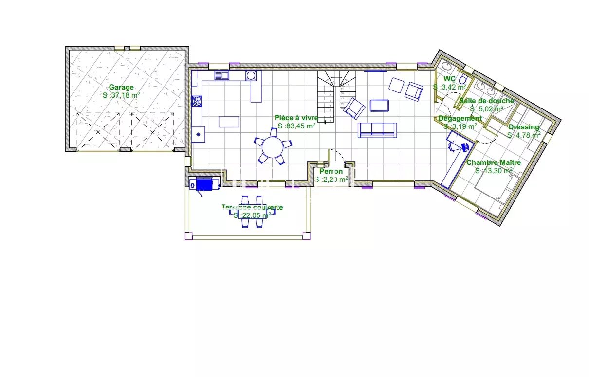 VILLA 4 PIÈCES de 146 m² PLASCASSIER