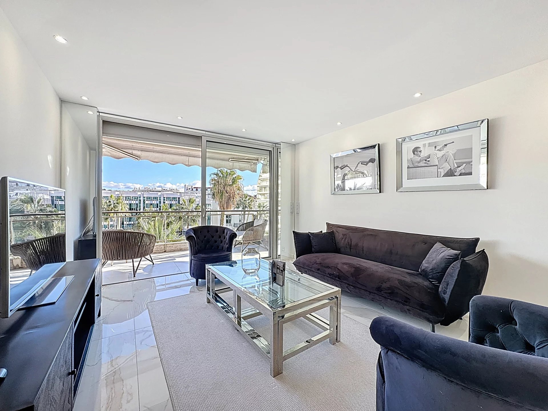 CANNES CROISETTE TERRASSE VUE MER