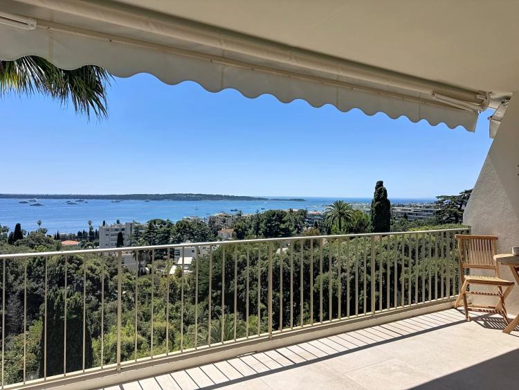 VENTE 2P VUE MER PANORAMIQUE - CANNES CALIFORNIE