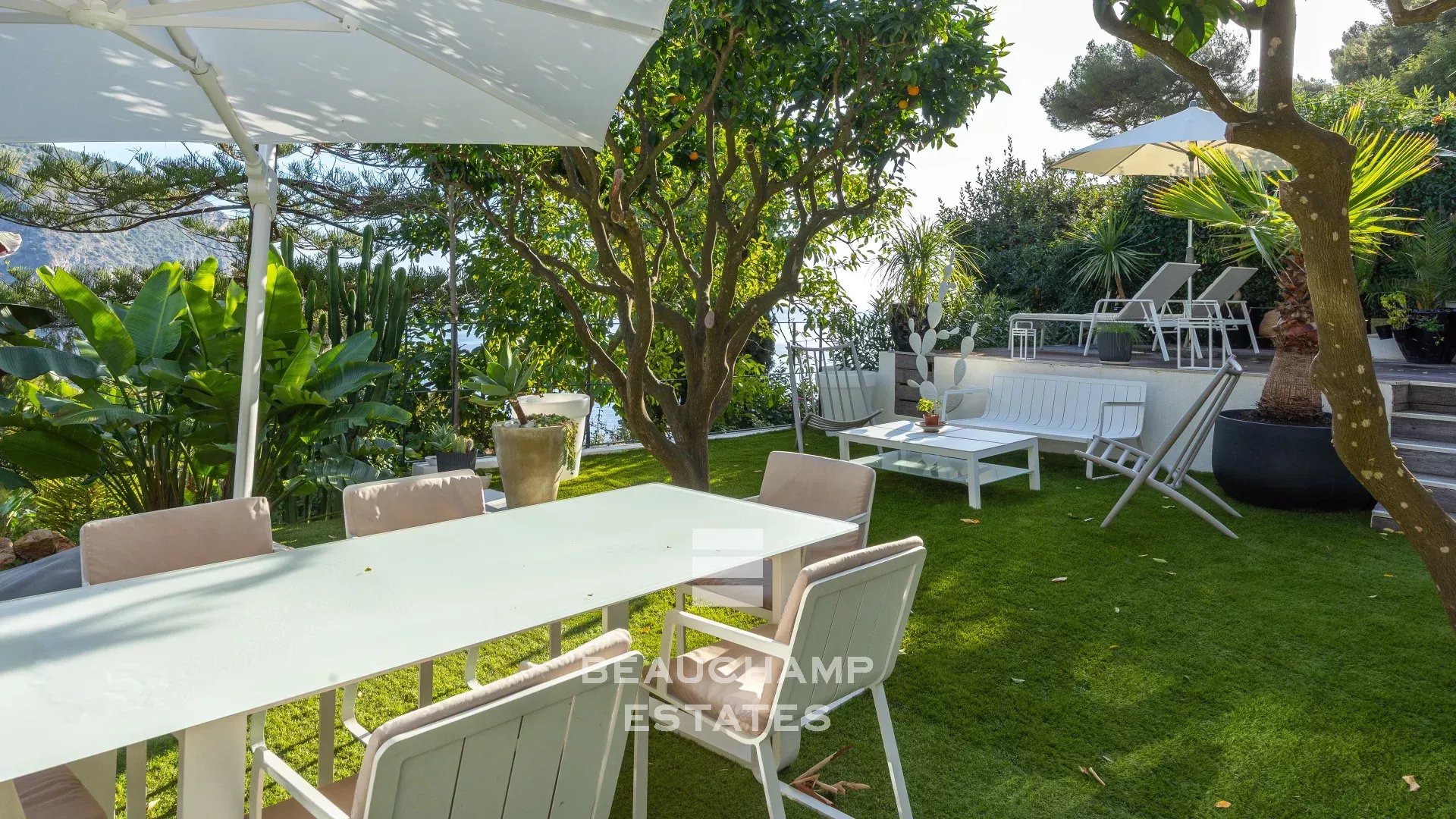 Villa contemporaine 4 chambres avec vue mer panoramique - Èze