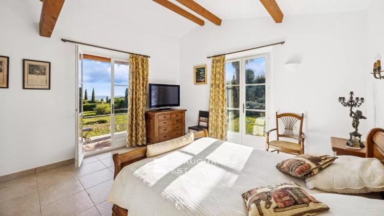 Villa provençale 4 chambres avec vue mer - Grimaud