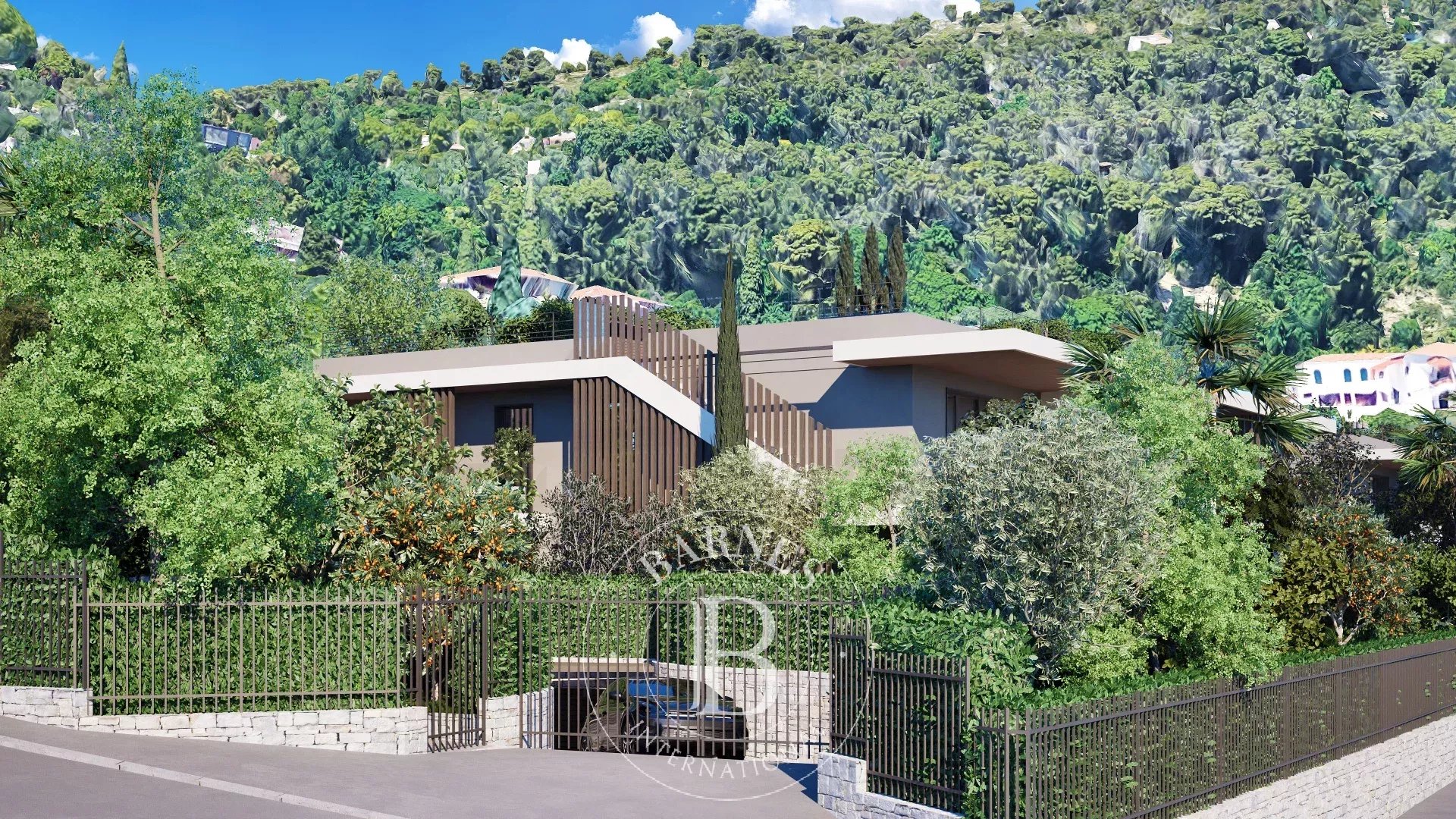 ÈZE – RAFFINÉ 4 PIÈCES DANS UNE RÉSIDENCE CONTEMPORAINE AVEC TOIT-TERRASSE - VUE MER PANORAMIQUE