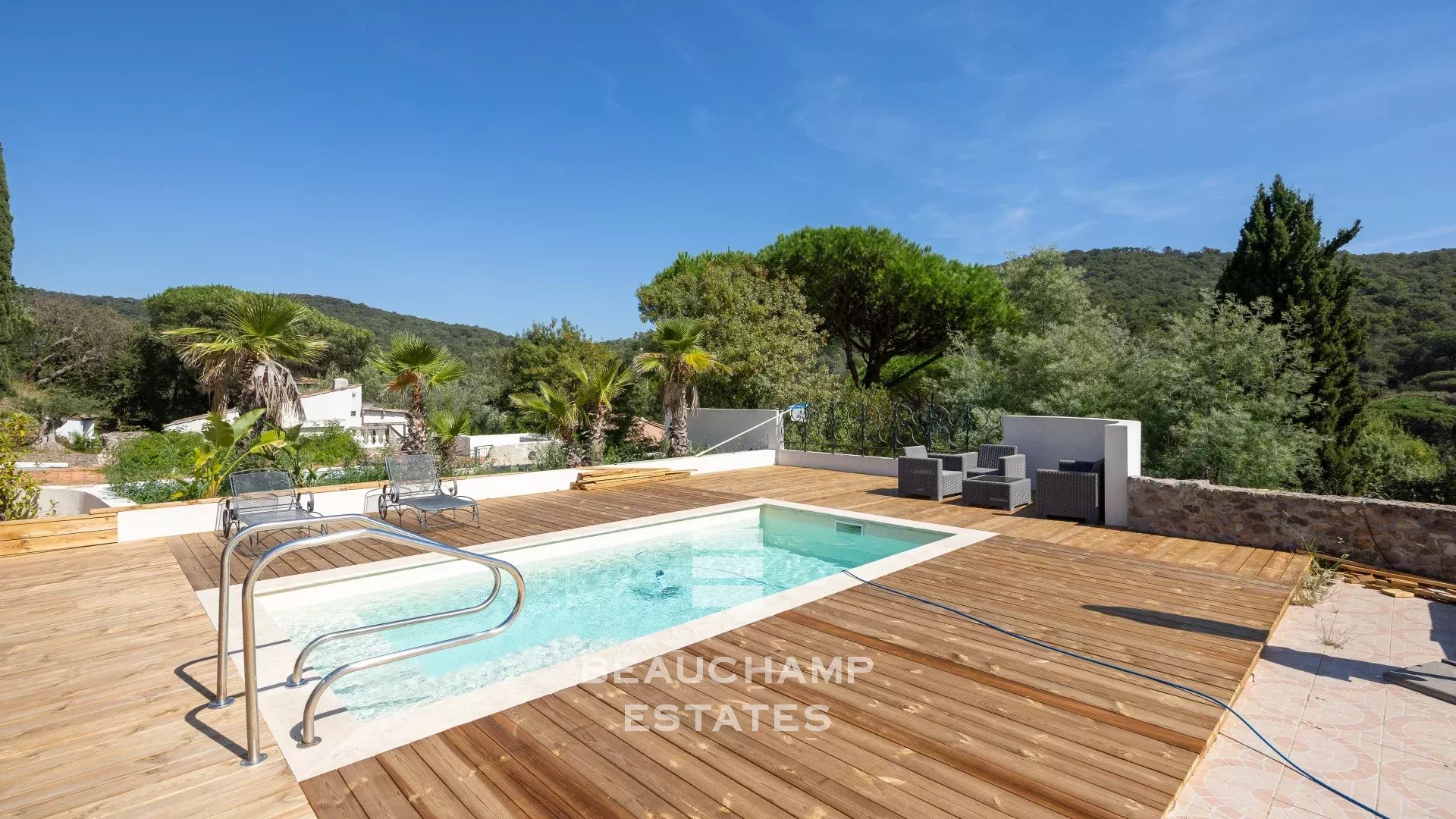 Projet villa 10 chambres - Grimaud