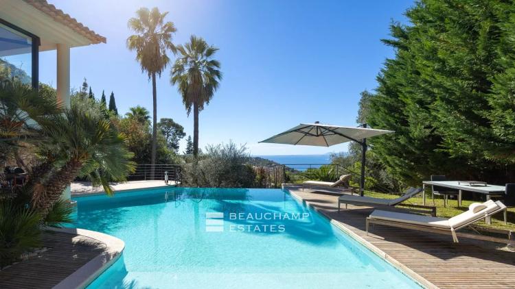 Exclusivité - Villa moderne dans un Domaine privé - Villefranche-sur-mer