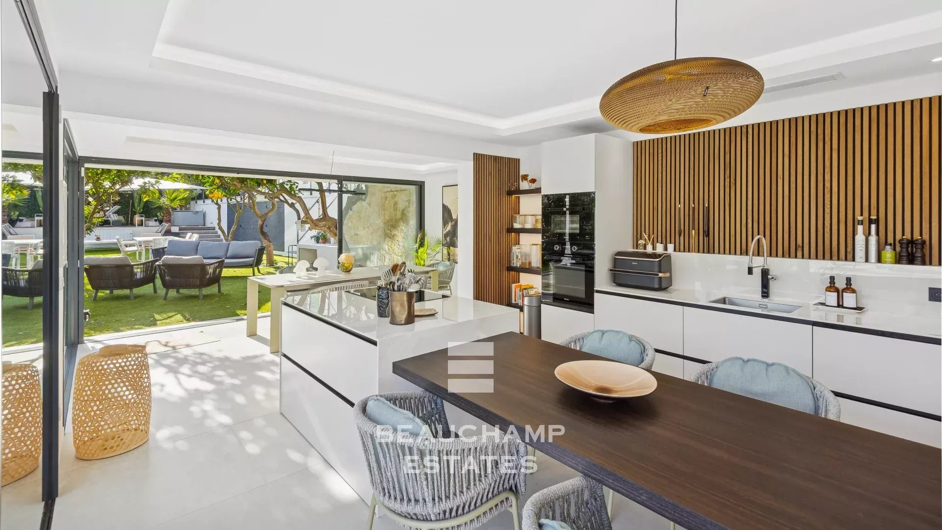Villa contemporaine 4 chambres avec vue mer panoramique - Èze