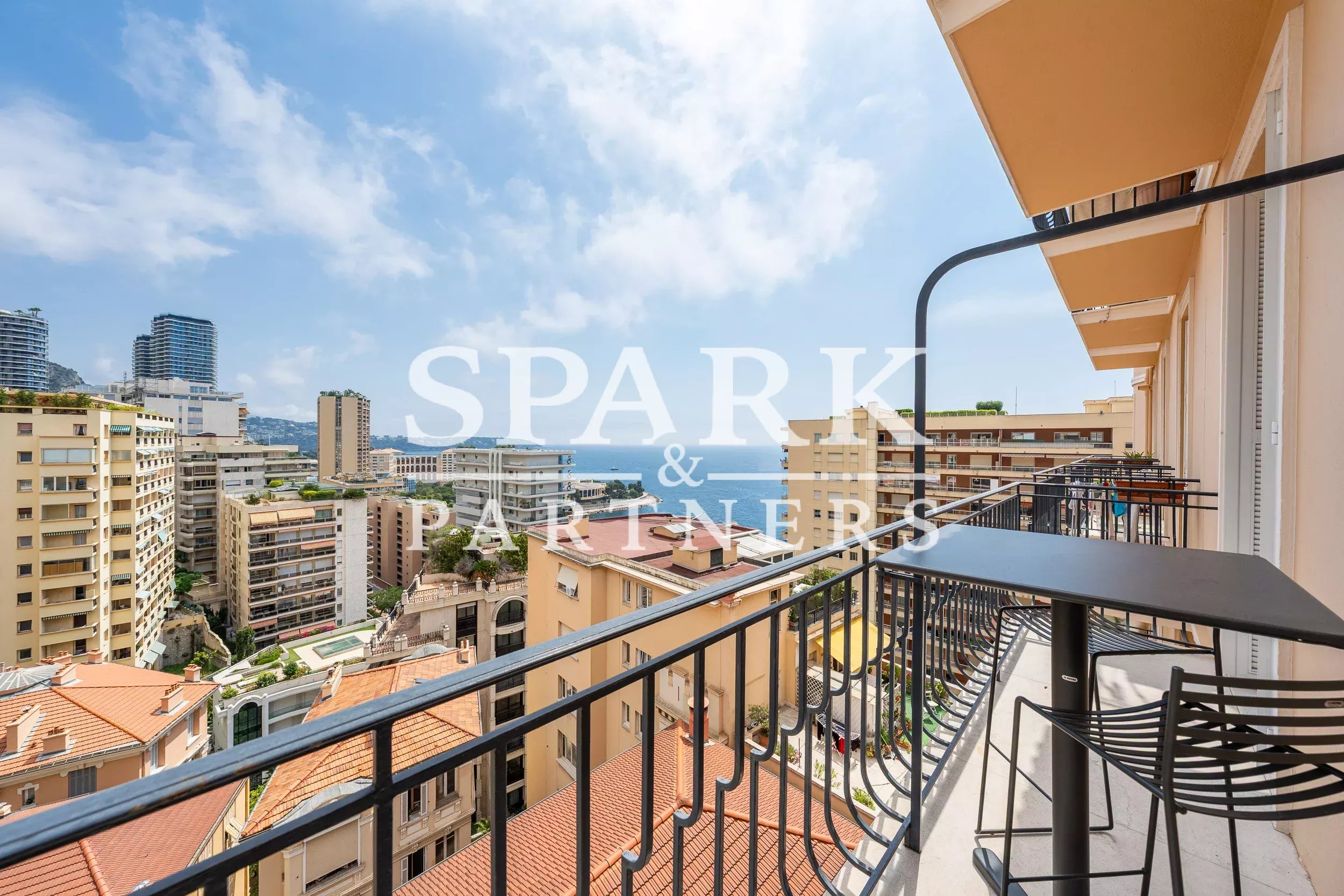 Monaco - La Rousse - Appartement 2 Pièces- vue mer