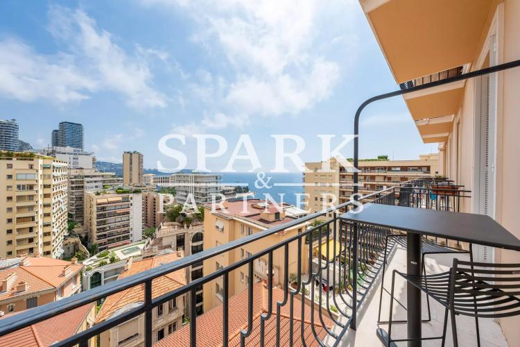 Monaco - La Rousse - Appartement 2 Pièces- vue mer