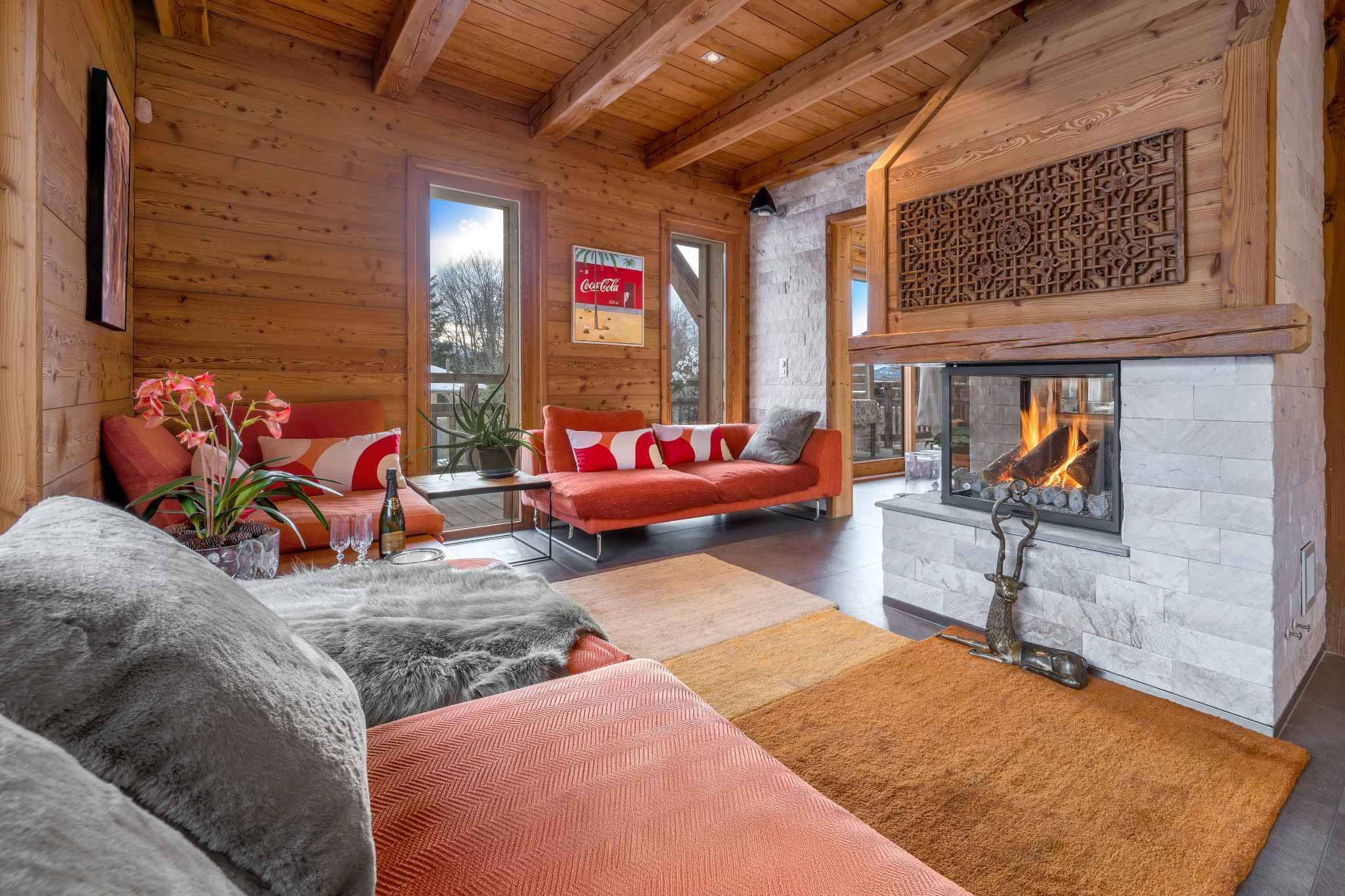 Un chalet Bayrou à vendre dans la région de Villars-sur-Ollon - L'art de la construction alpine de Megève à Crans-Montana