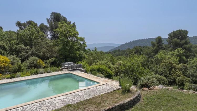Villa de charme 4 chambres avec vue panoramique- Bargemon