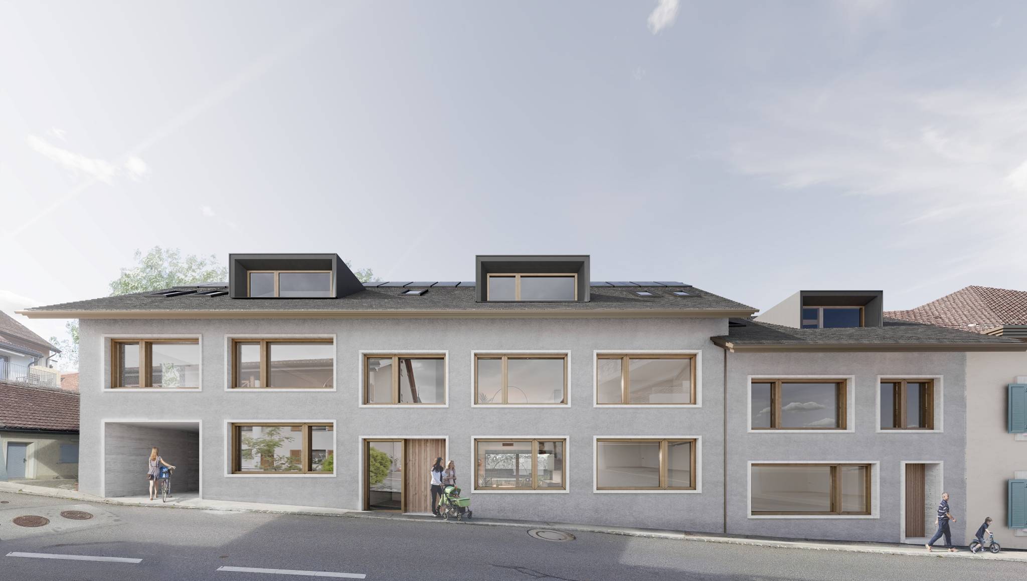 62-7 - NOUVELLE PROMOTION Domaine de Chiblins - Triplex de 4.5 pièces