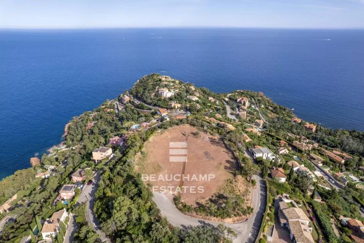 Terrain plat - Vue mer panoramique - Theoule sur Mer