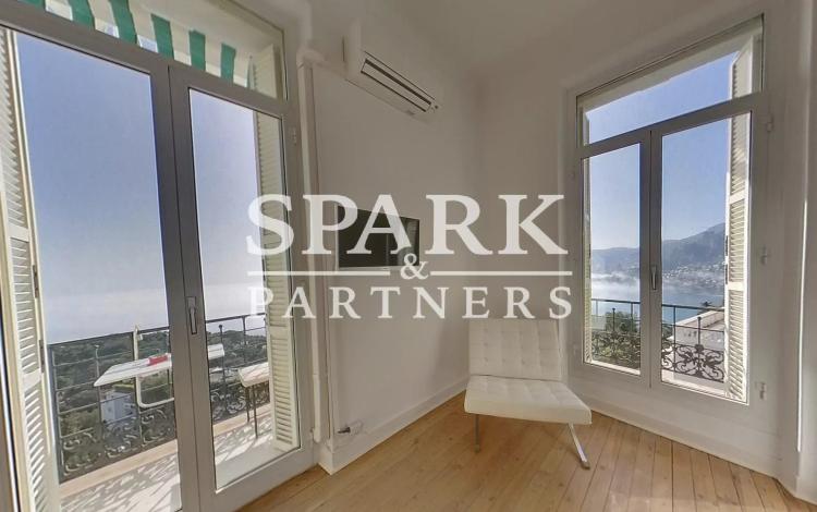 Roquebrune Cap Martin - Splendide 3P Vue Mer dans residence Belle Epoque