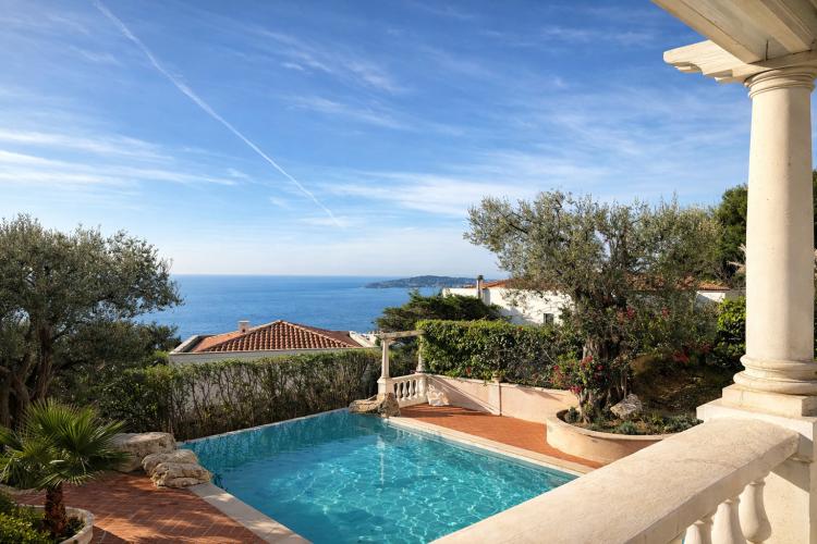 Cap d’Ail – Villa néo-provençale de prestige avec vue mer panoramique
