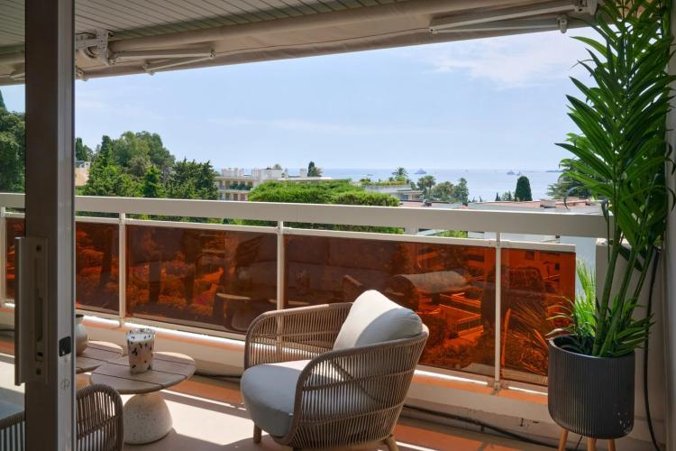 CANNES BASSE CALIFORNIE - TERRASSE VUE MER - 5P LUXE