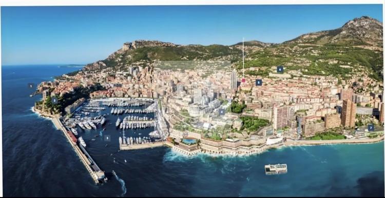 Appartement 4 pièces neuf avec vue mer à deux pas de Monte-Carlo