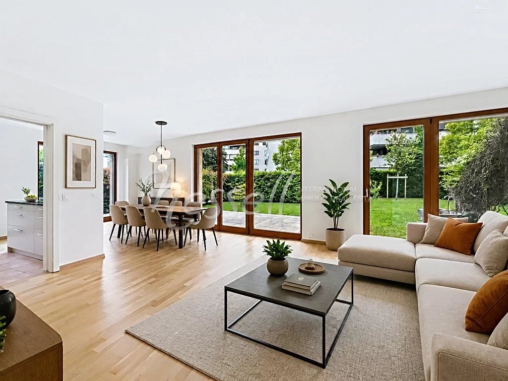 Appartement de 3 pièces en rez-de-jardin