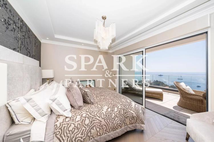 Roquebrune-Cap-Martin - Penthouse d'exception à la frontière de Monaco – Vue mer panoramique