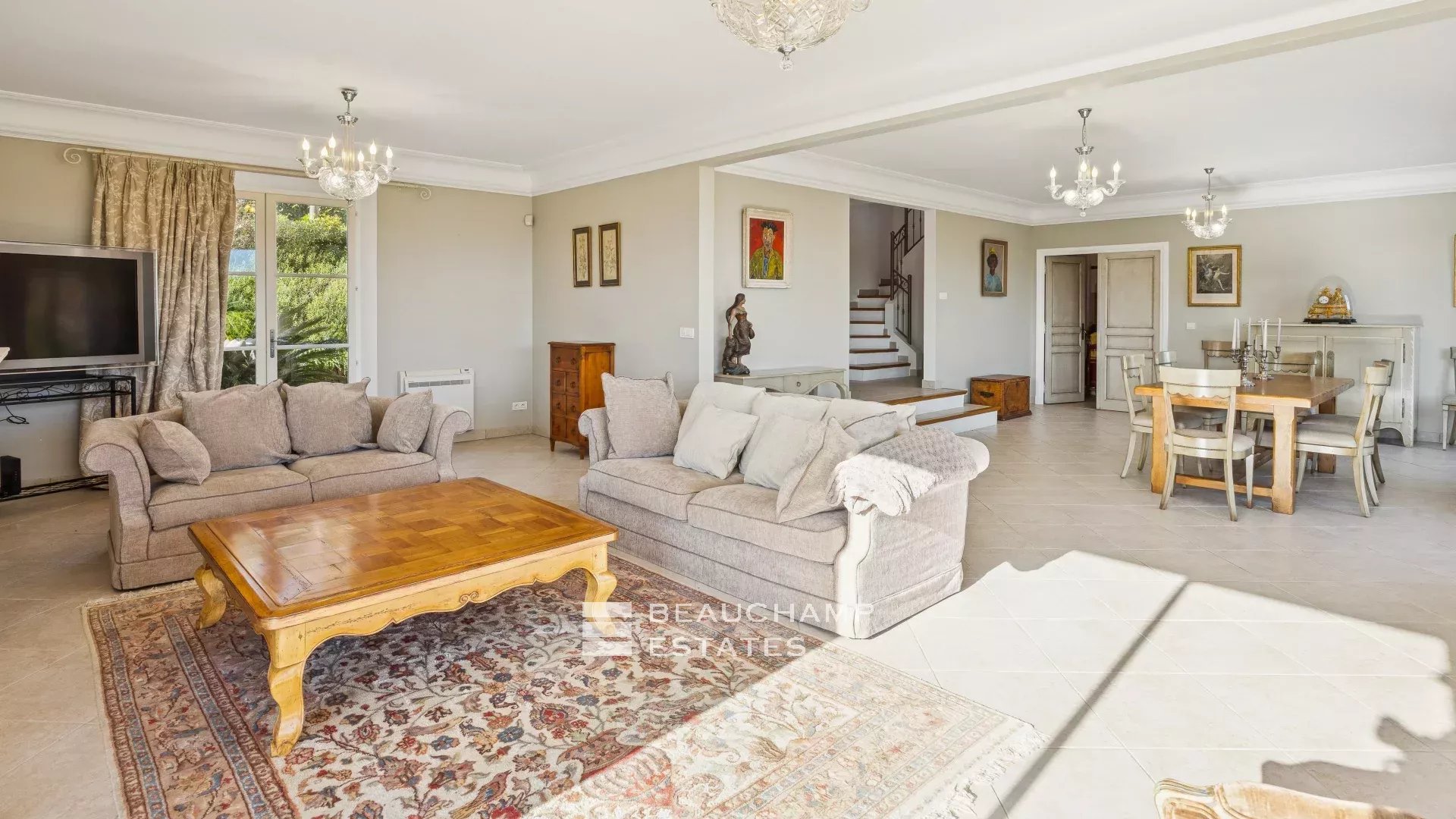 Villa provençale 4 chambres avec vue mer - Grimaud