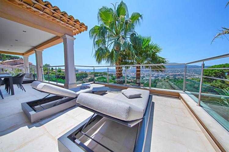 Villa vue mer à vendre au Sémaphore à Sainte-Maxime