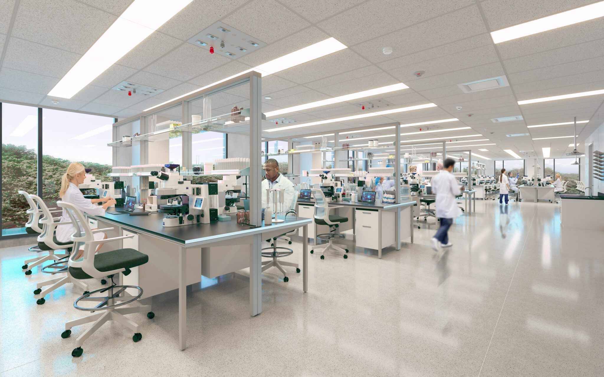 1,000 m² OF PRIME LIFE SCIENCE SPACE